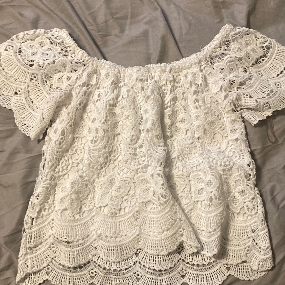 Haute Monde White Blouse